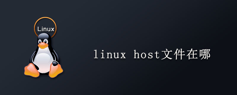 linux host文件在哪