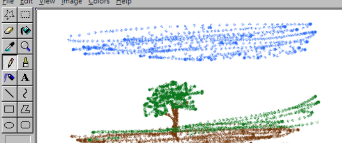 模拟windows画图板