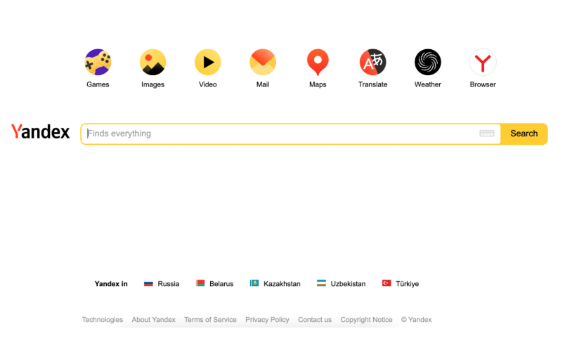 yandex搜索引擎官网入口 俄罗斯搜索引擎入口官网在线 - 创想鸟