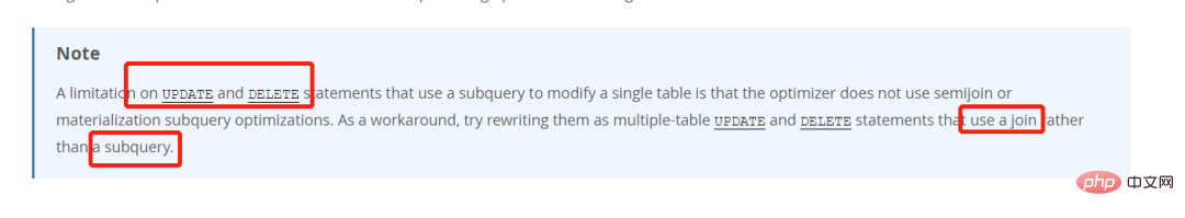 mysql中delete in子查询不走索引问题分析
