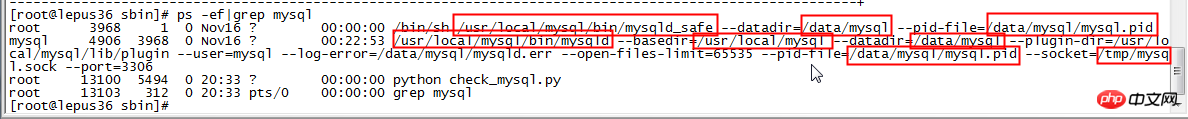 linux服务器下查看mysql的安装信息实例分享