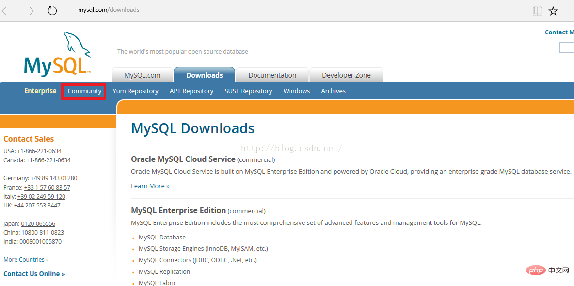 mysql官网如何下载源码包？