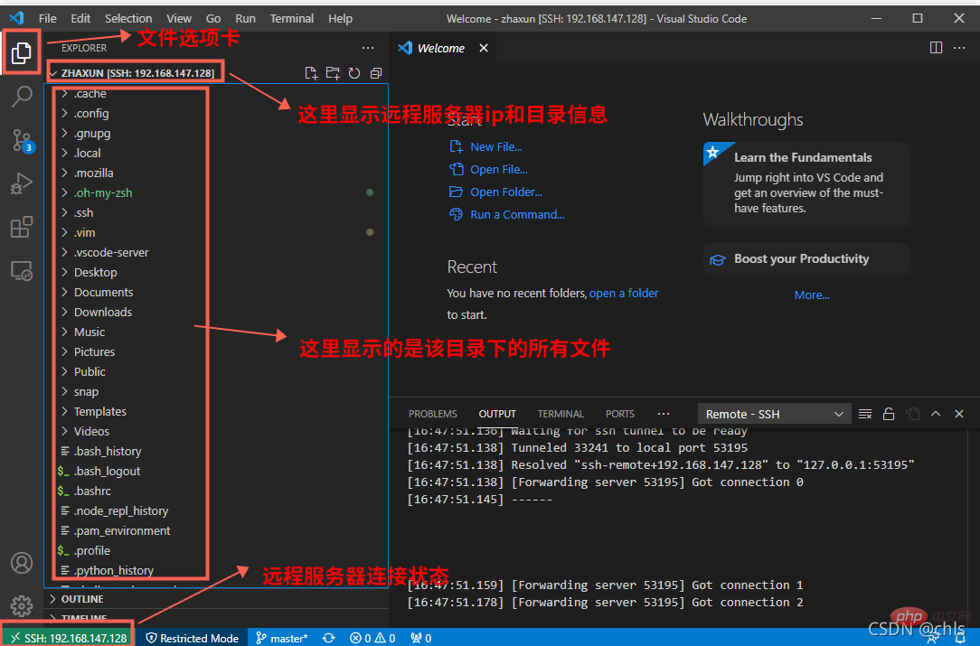 手把手教你使用vscode连接远程服务器