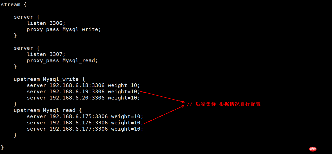 nginx四层负载均衡配置