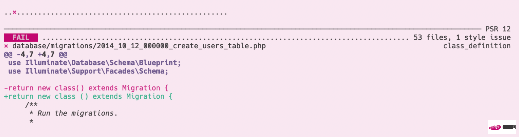 分享一个Laravel编码格式化工具：Laravel Pint