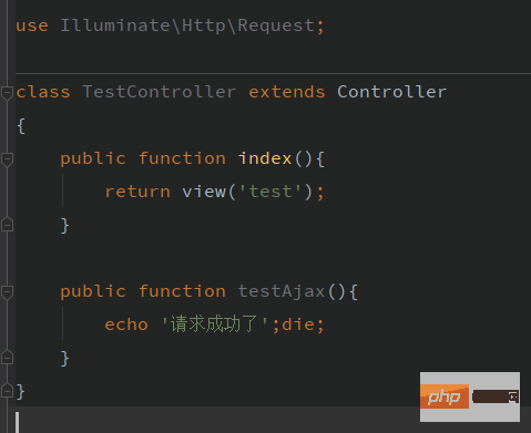 PHP+Laravel的简单应用教程【ajax的使用】