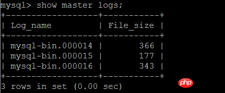 MySQL二进制日志相关问题详解