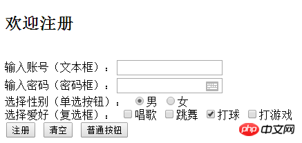 html中关于表单标签form的使用详解