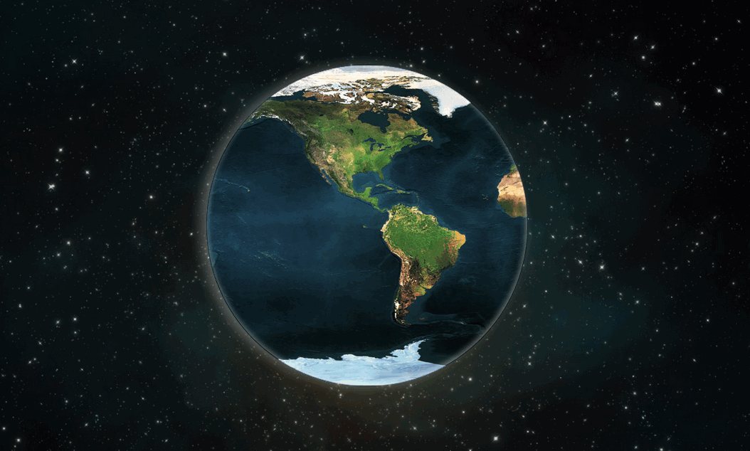 利用CSS3实现地球自转