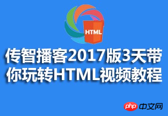 传智播客2017版3天带你玩转HTML视频资料（源码、课件）分享