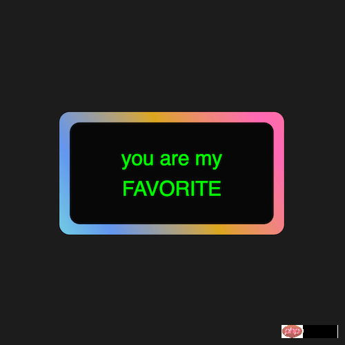 如何使用CSS实现渐变色动画边框的效果（附代码）