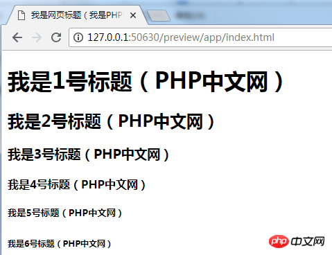 在一个HTML中h1标签能出现几次？h1标签和标题标签的差别是什么？