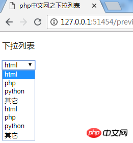 html select下拉框样式怎么制作？html select样式详解