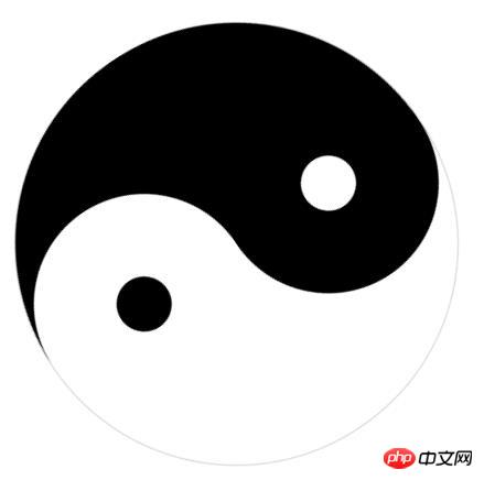 如何用CSS纯代码画一个旋转的太极图（附代码）