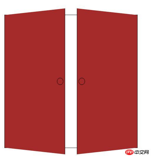 CSS3实现动态打开大门效果（代码实例）