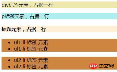 html标签元素有哪些种类？html的常用标签元素的介绍
