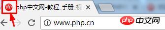 如何在网页地址栏中添加特定图标？