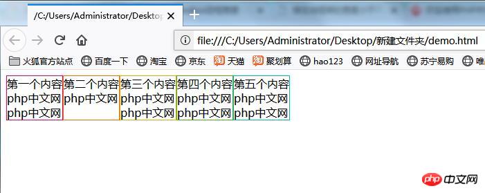 css中flex-shrink属性用法（框架的宽度小于页面宽度时缩小宽度）
