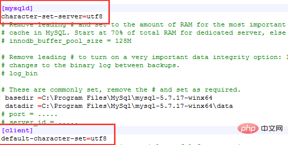 mysql如何设置数据表的默认编码格式
