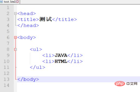 html中的描述列表怎么表示