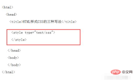 css三种样式表写法是什么