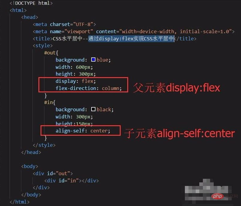 css如何实现水平居中