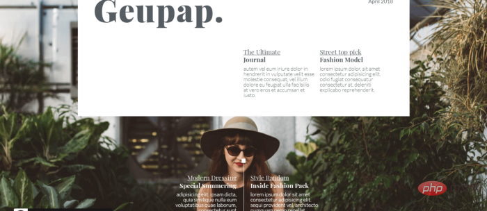 分享20个首页流行布局样式，总有一款适合你！