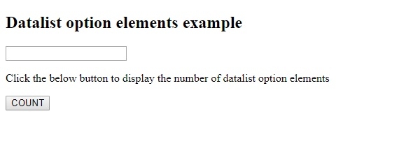 HTML DOM Datalist options Collection 的中文翻译是 “HTML DOM 数据列表选项集合”