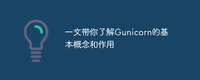 深入了解Gunicorn的基本原理和功能
