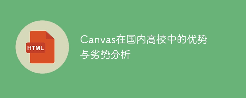 国内高校中使用Canvas的优缺点比较分析