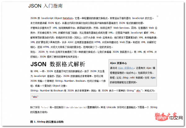 JSON入门指南 中文WORD版