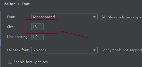 Pycharm怎么设置字体大小_Pycharm设置字体大小的方法