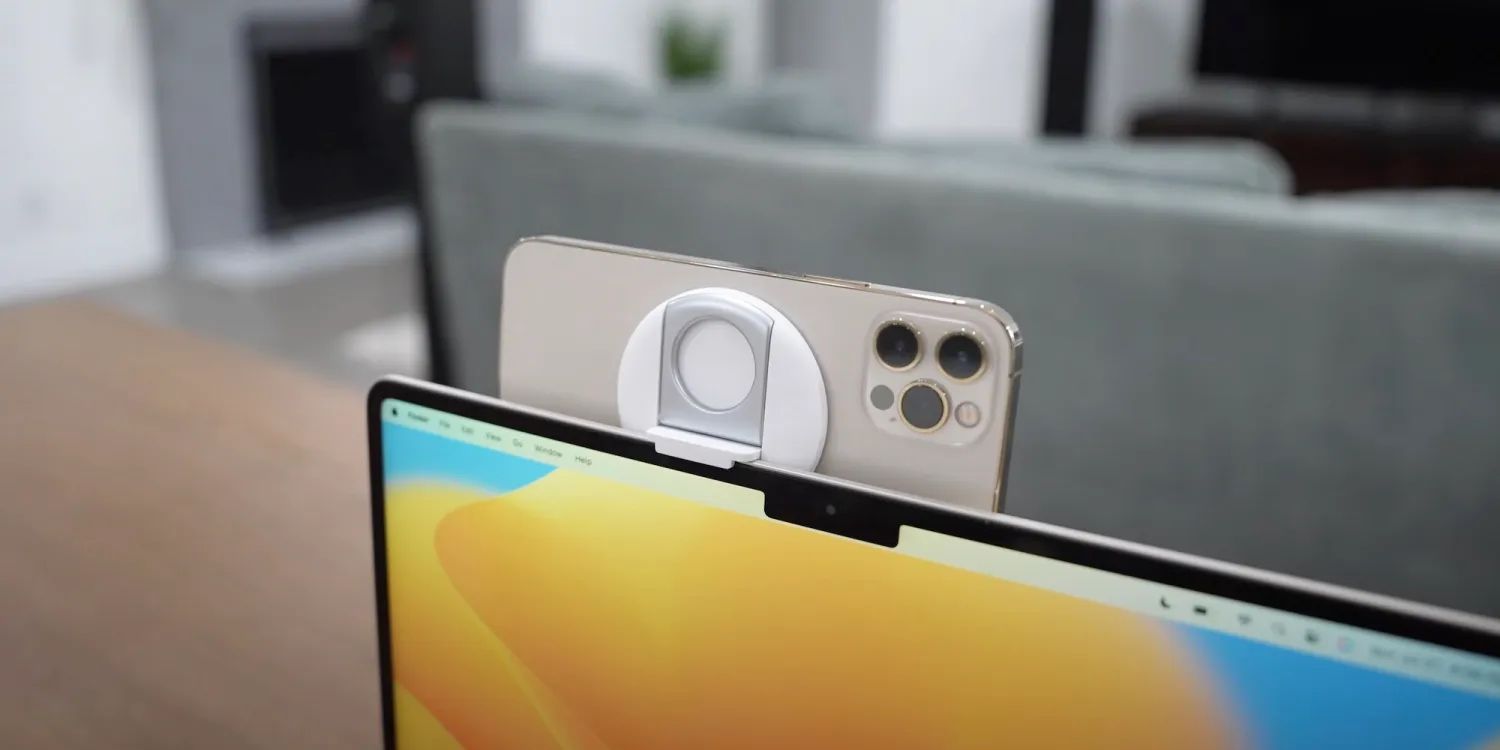 实测：iPhone 用作 Mac 网络摄像头时 MagSafe 无法为其充电