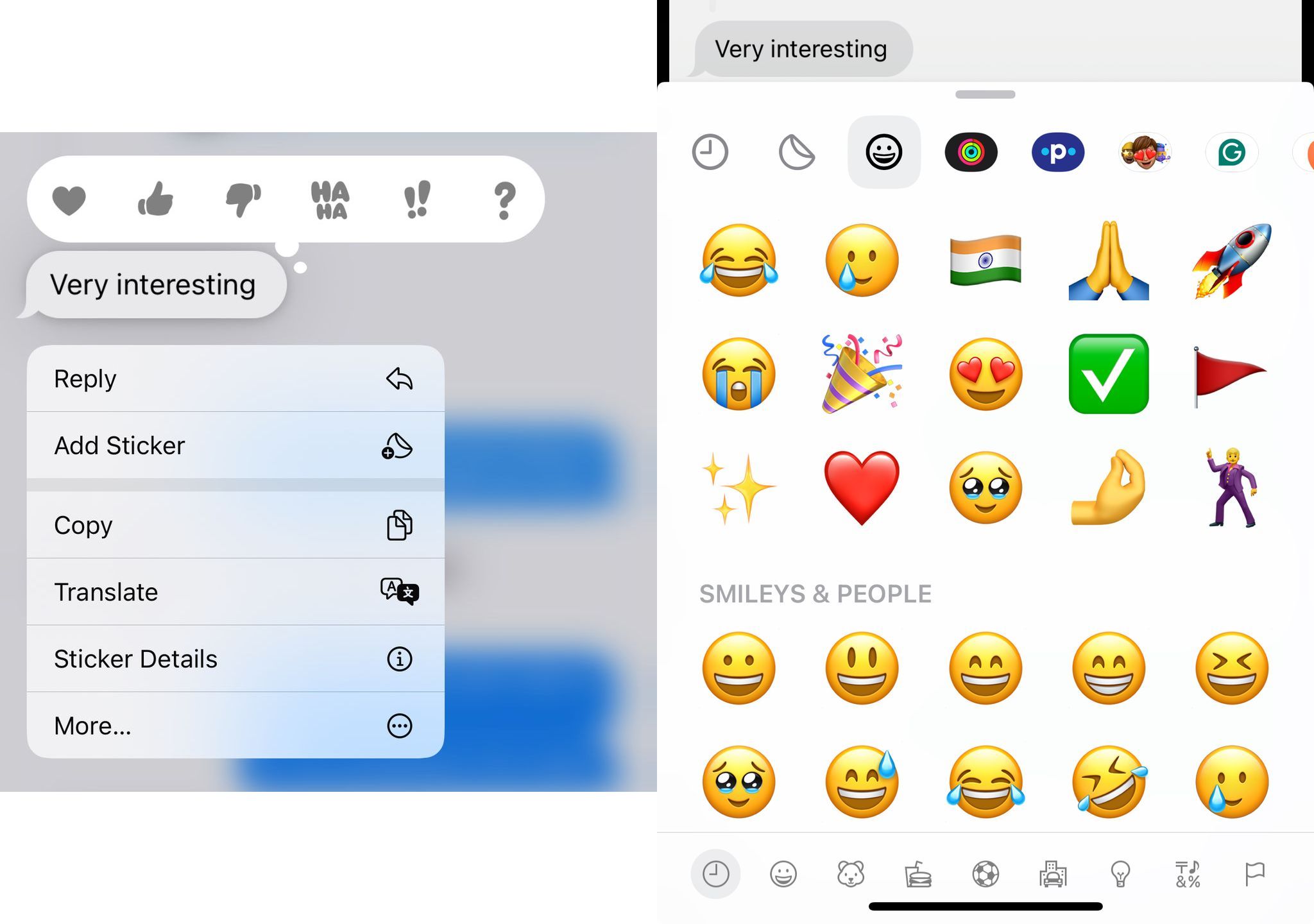 数百种任你用，时隔 8 年苹果终于扩充 iMessages 反应 Emoji：不再只有 6 种