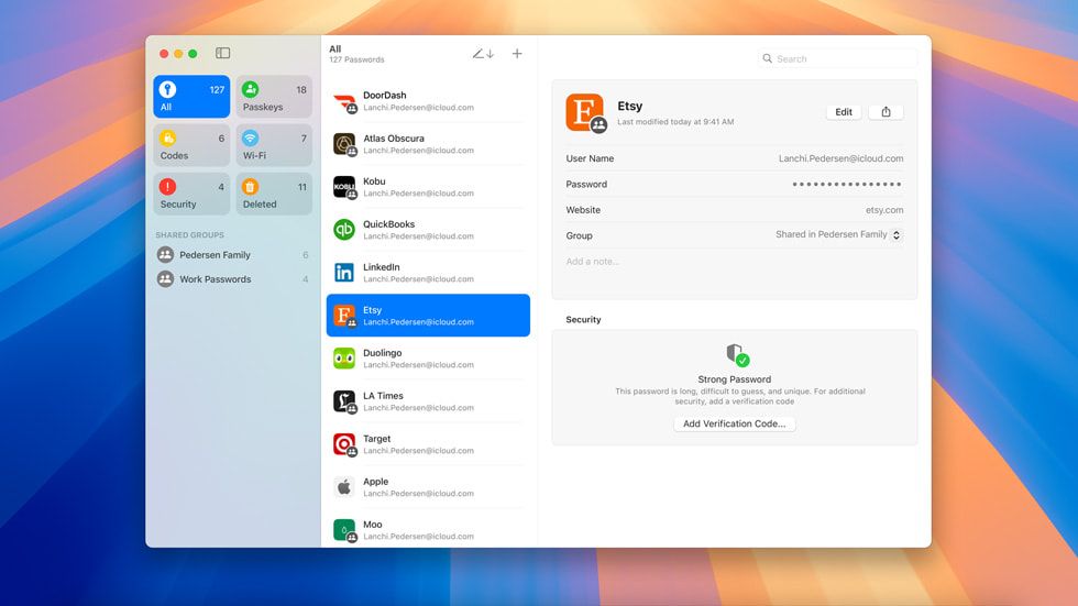 25 年安全保障再出发，苹果推出 Passwords 独立密码管理应用：将登陆 Win10 / Win11 平台