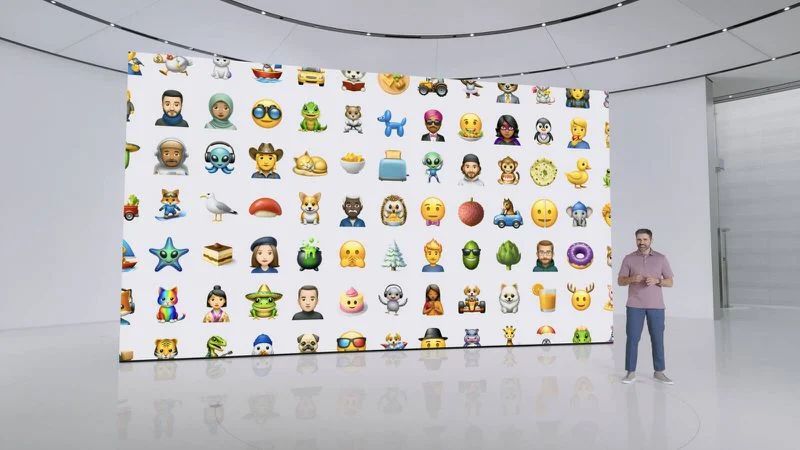 苹果 iOS 18 Genmoji 解锁表情新玩法：听你指令 AI 生成定制 Emoji