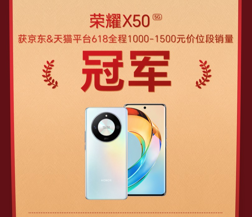 荣耀折叠屏手机 618 销量增长 179%：多维度体验创新掀起折叠屏普及风暴