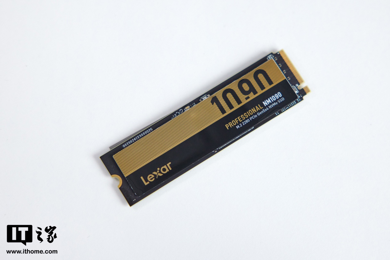 雷克沙 NM1090 PCIe5.0 Gen5x4 NVMe 固态硬盘图赏：全副武装的读写性能怪兽