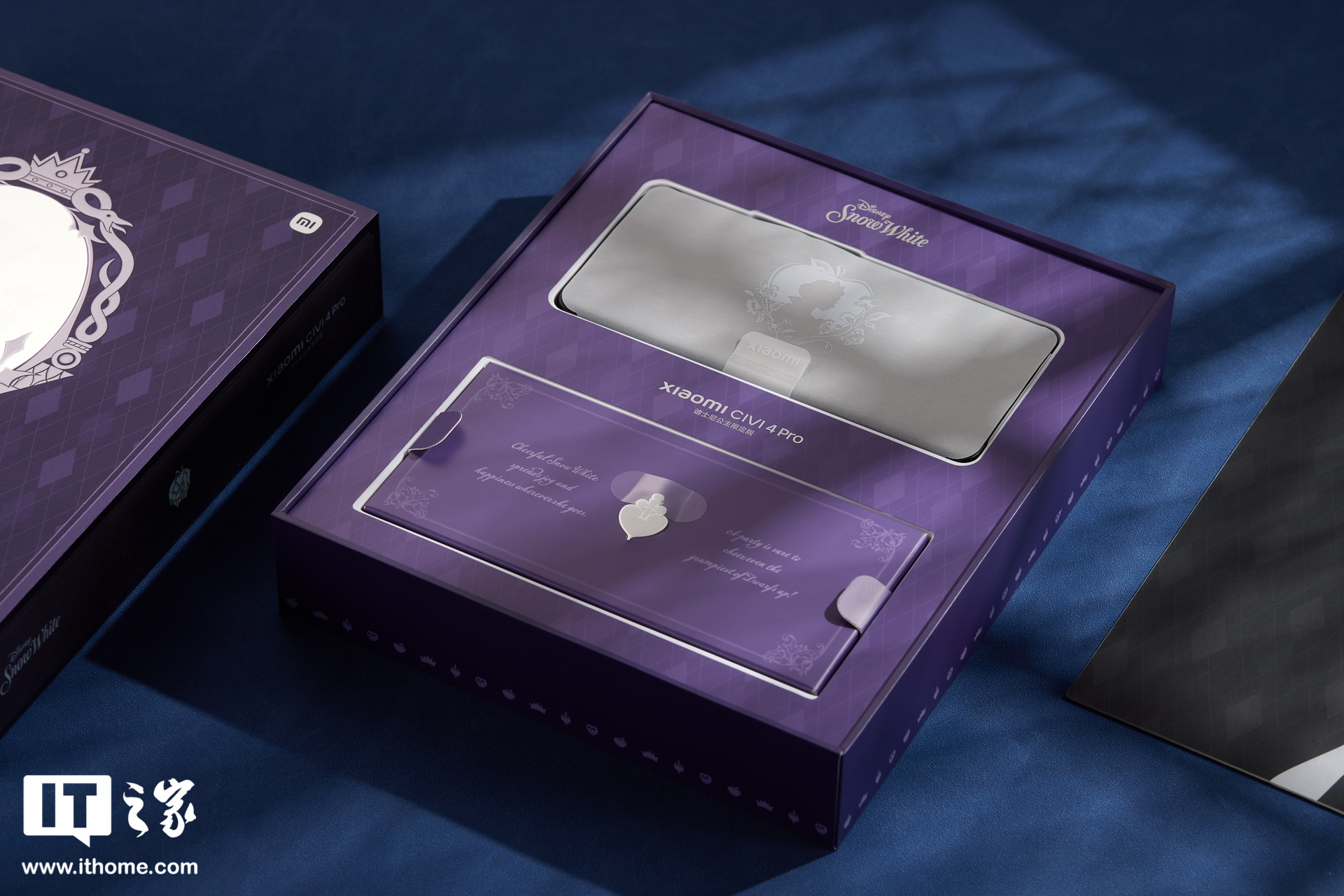 小米 Civi 4 Pro 迪士尼公主限定版图赏：内嵌“魔镜”的深度定制机