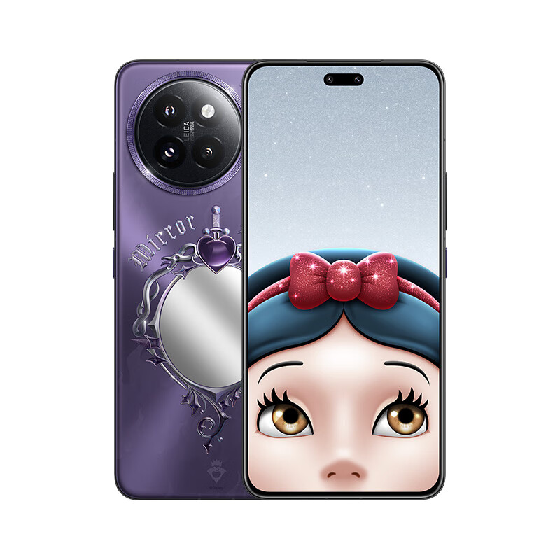 小米 Civi 4 Pro 迪士尼公主限定版图赏：内嵌“魔镜”的深度定制机