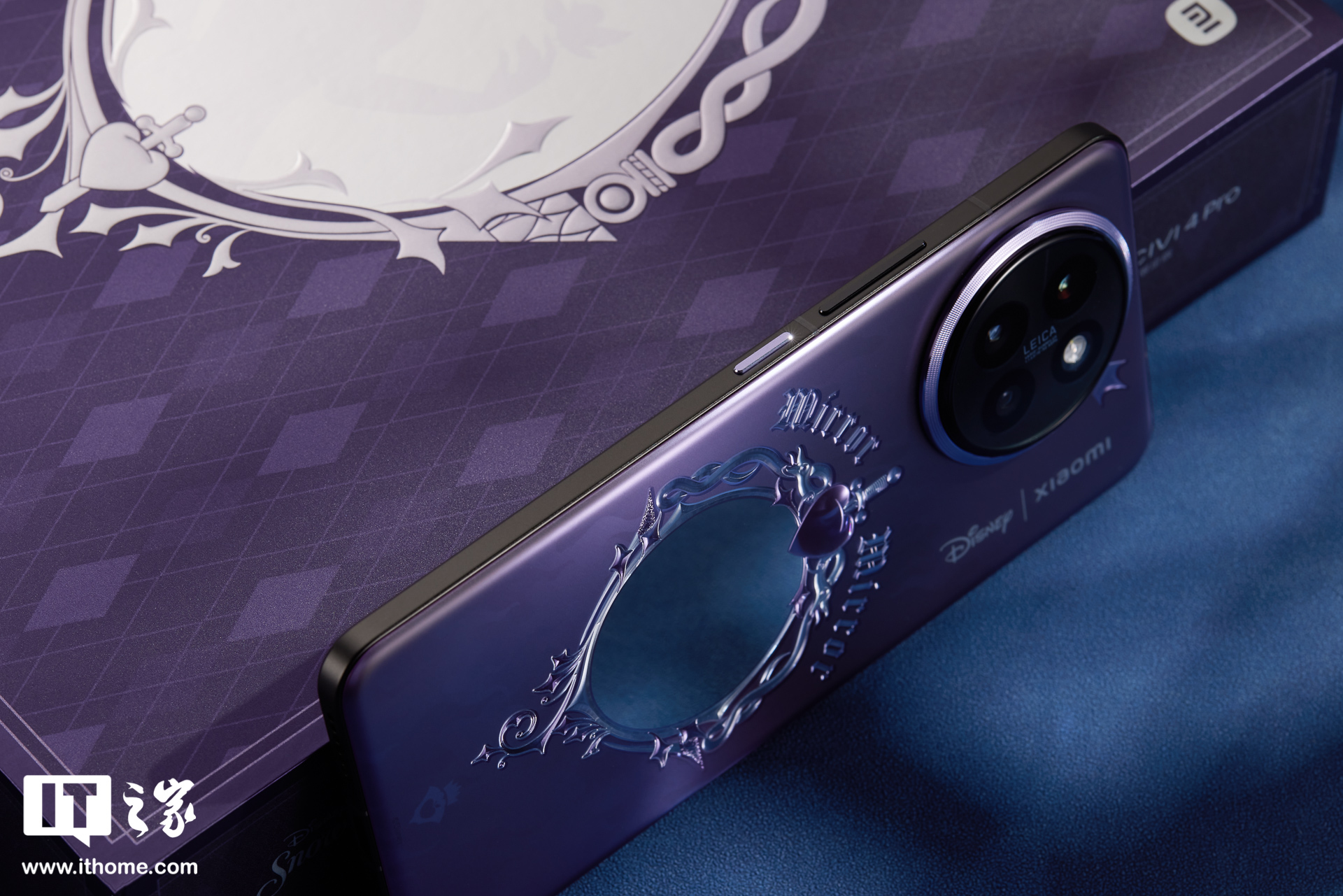 小米 Civi 4 Pro 迪士尼公主限定版图赏：内嵌“魔镜”的深度定制机