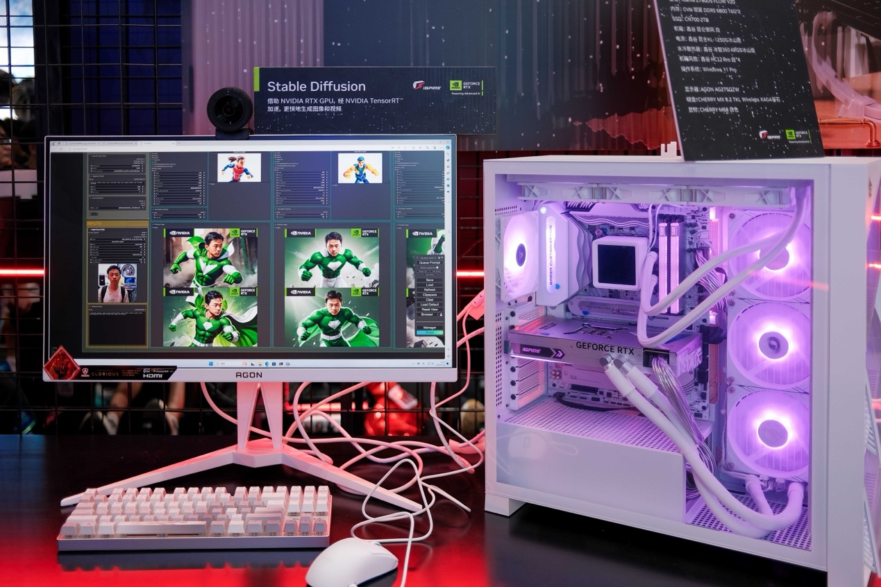 颜值性能两手抓，BW 2024 七彩虹 AI 星球探馆