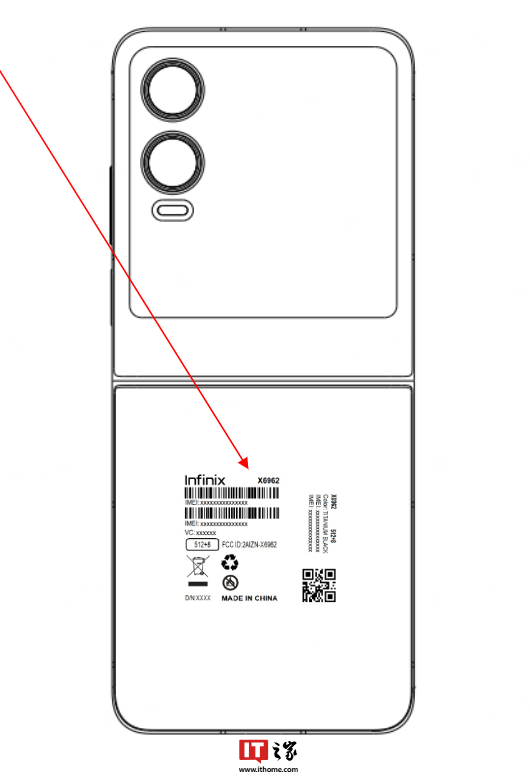 传音 Infinix 品牌首款小折叠手机 Zero Flip 曝光：大外屏设计 + 4590mAh 电池
