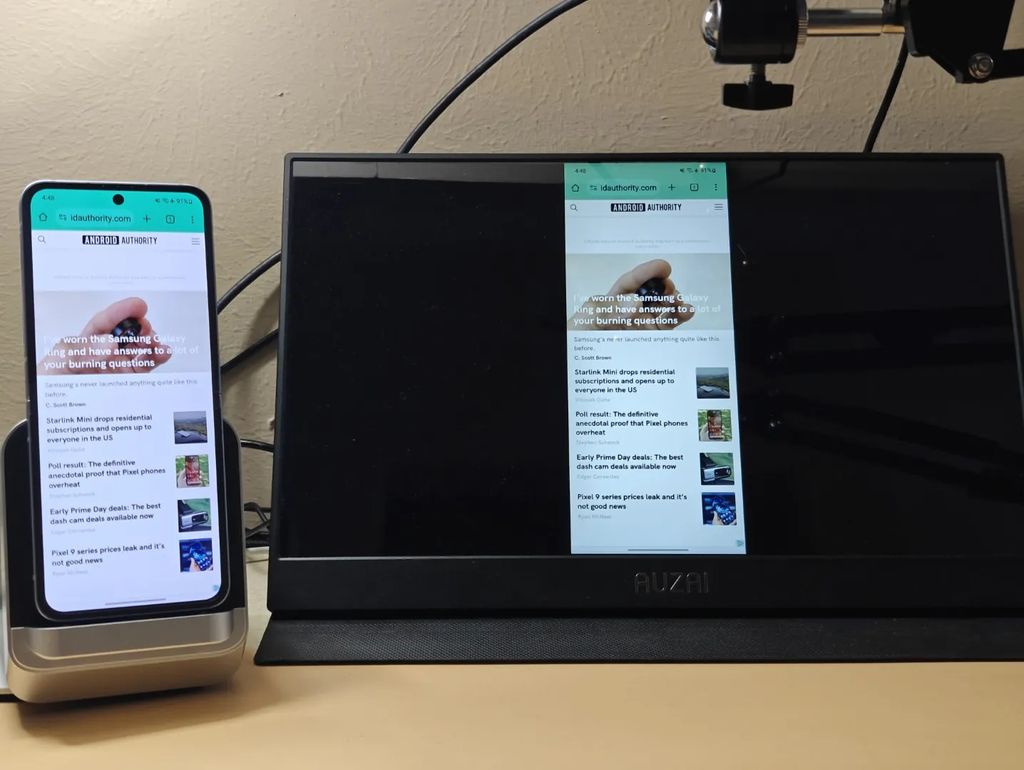 三星 Galaxy Z Flip6 手机虽不支持 DeX，但可强制启用桌面模式