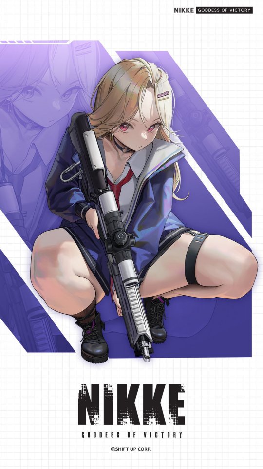 金发JK少女！《NIKKE》新SSR女神“爱因”曝光