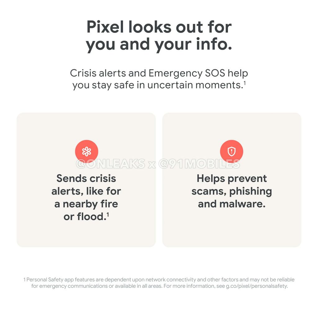 谷歌 Pixel 9 系列手机宣传物料曝光：主打 Gemini AI、12/16GB 内存、7 年安全更新