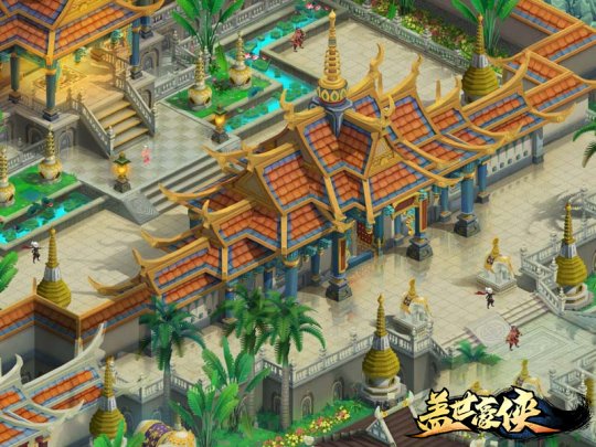 无豪侠，不武林《盖世豪侠ol》欣赏唯美清新国风回合制