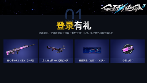 浪漫1+1《全球使命3》七夕约战得五重限定好礼