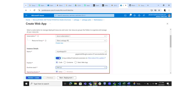 如何在 Azure 应用服务上部署具有 CI/CD 管道的 Web 应用