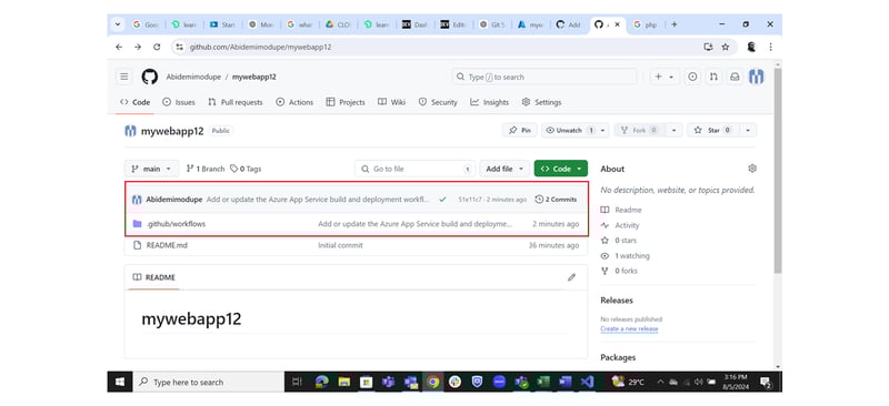 如何在 Azure 应用服务上部署具有 CI/CD 管道的 Web 应用